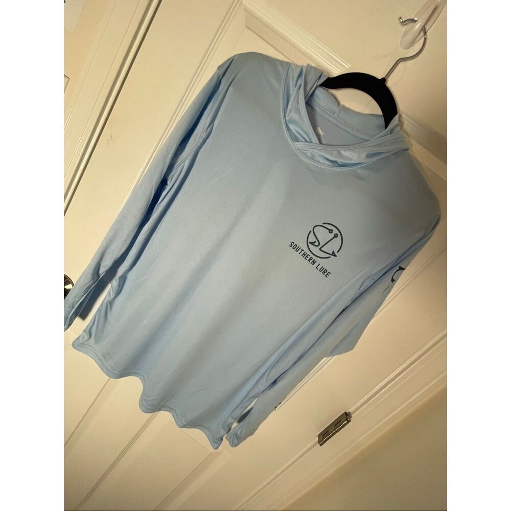 Southern Lure long sleeve medium light blue Stay Classy